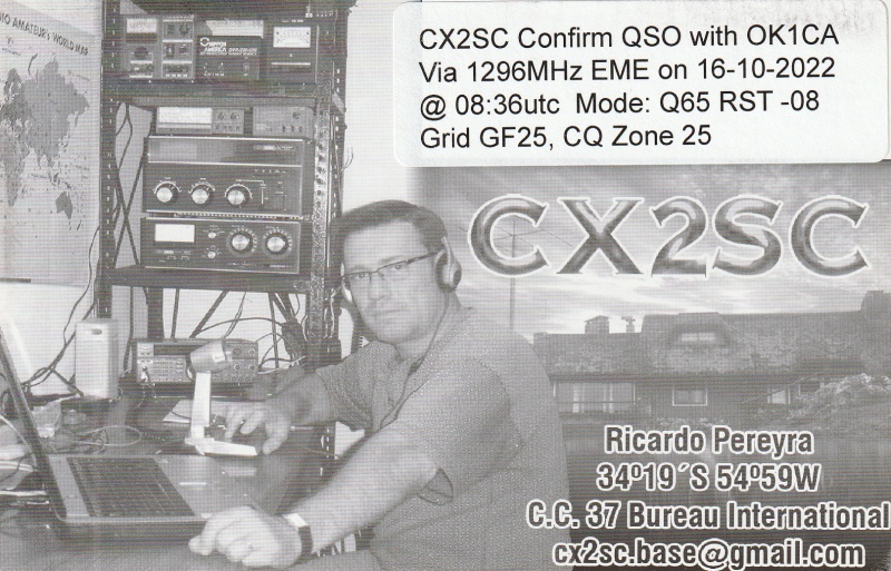 CX2SC a 1296MHz